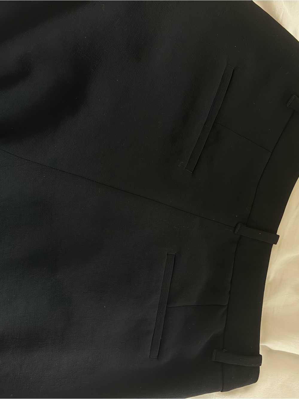 Aritzia Black Wide-Leg High-Rise Trousers - Picture 6 of 7